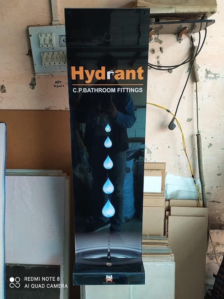 Acrylic CP fitting display