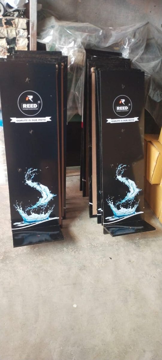 Custom MDF product display panel