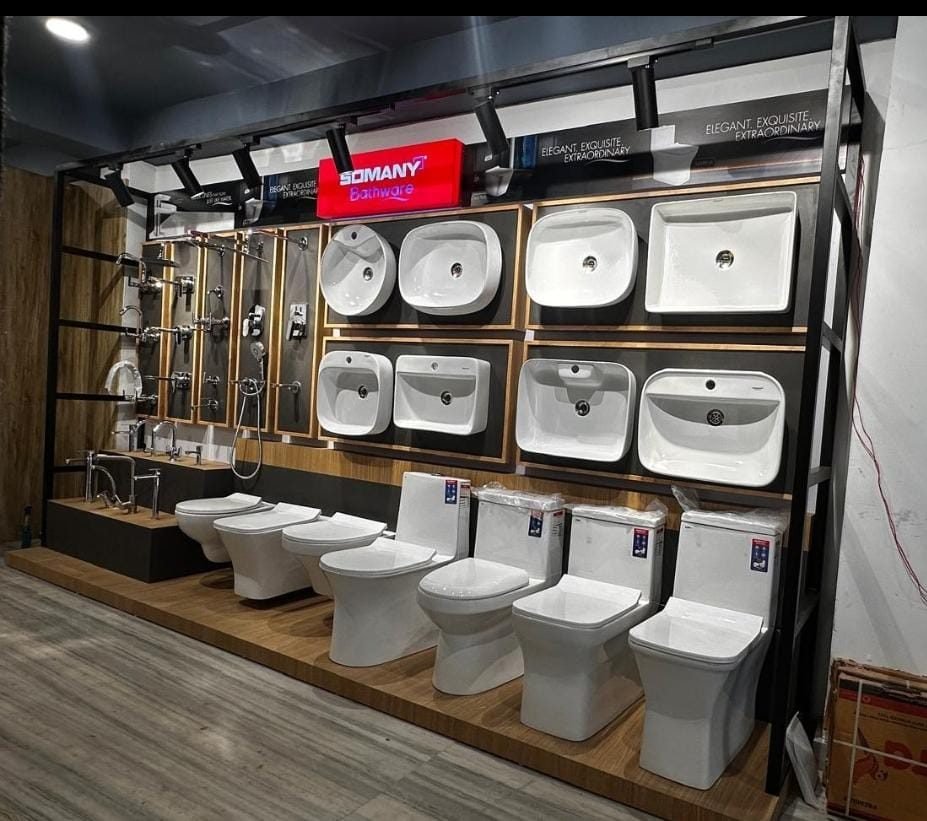 Bathware brand product display