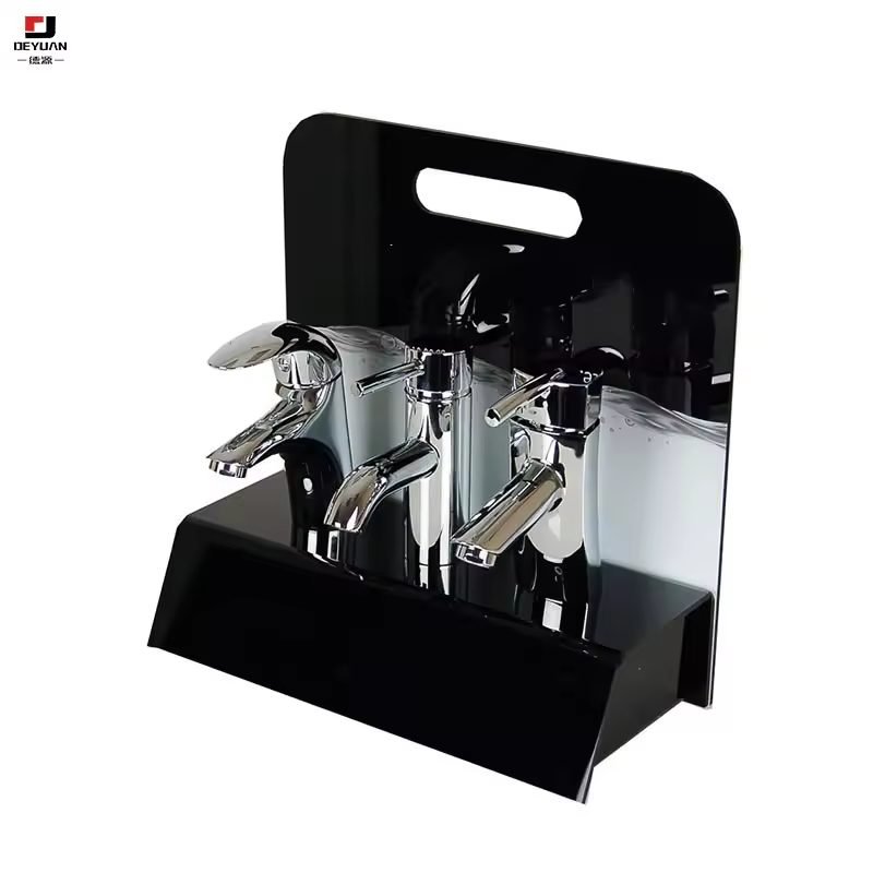 Branded bathware display panel
